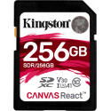 Kingston memory card SDXC 256GB Canvas React Class 10