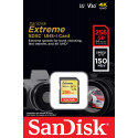 SanDisk memory card SDXC 256GB Extreme Video V30 U3