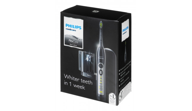 Brush for teeth Philips HX6971/59 (sonic; black color)
