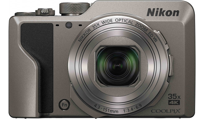 Nikon Coolpix A1000, sudrabots