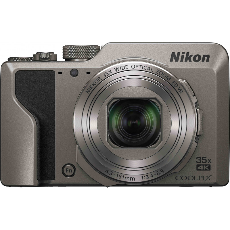 Nikon Coolpix A1000, silver - Compact cameras - Photopoint