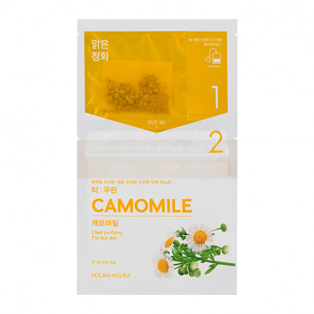 Holika Holika Teepakikesega kangast näomask Instantly Brewing Tea Bag Mask - Camomile