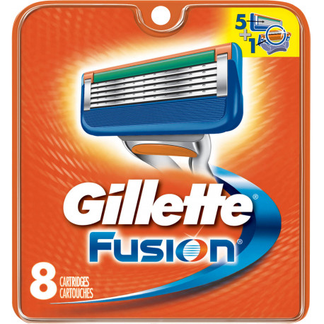 Gillette varuterad Fusion 8tk