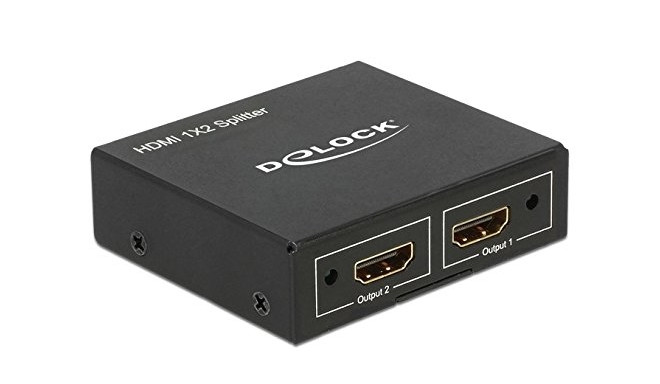 DeLOCK Splitter HDMI blue > 2x HDMI blue 4K