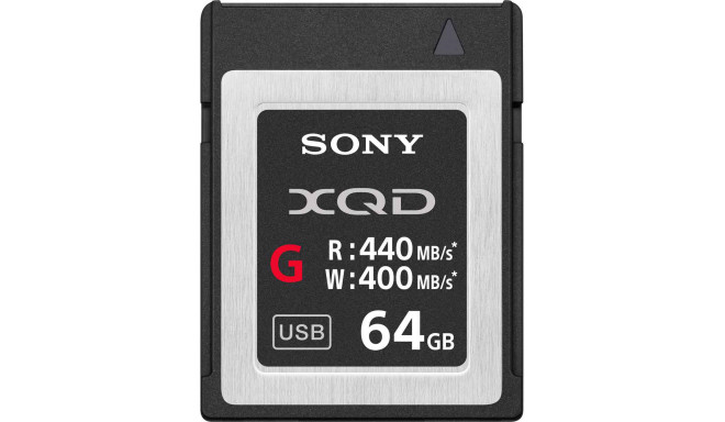 Sony mälukaart XQD G 64GB 440/400MB/s