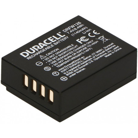 Duracell battery Fujifilm NP-W126 1000mAh
