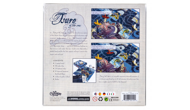 Game board Calliope Games Games Tsuro of the Seas (Strategic; From 8 years)