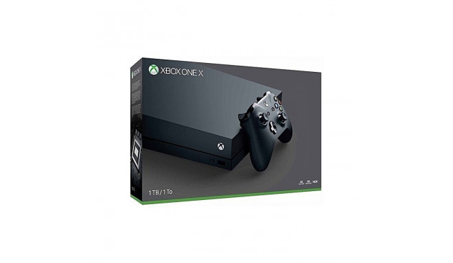Microsoft Xbox One X 1TB black (Damaged Box)