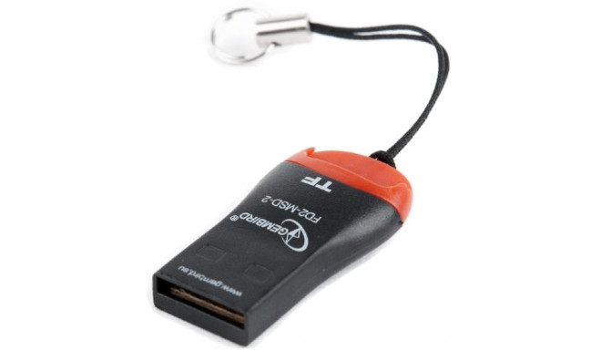 Gembird memory card reader microSD FD2-MSD-2