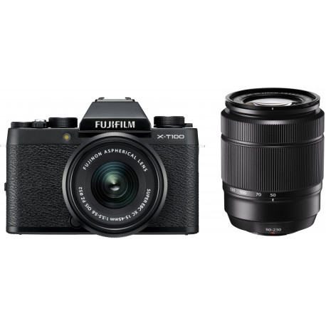 Fujifilm X-T100 + 15-45mm + 50-230mm Kit, must