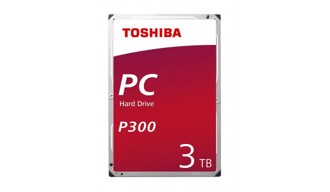 Toshiba kõvaketas P300 3TB SATA 3.0 7200rpm 3,5" HDWD130UZSVA