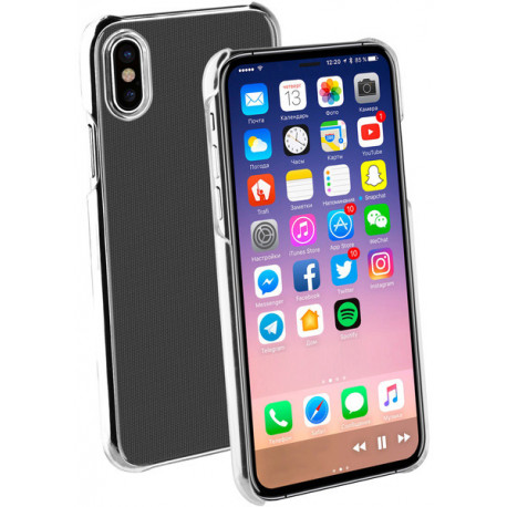 Vivanco aizmugures apvalks iPhone X/XS (38660)
