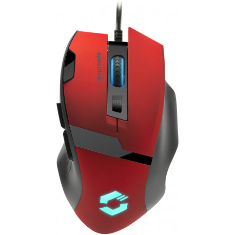 Speedlink pele Vades, melna/sarkana (SL-680014-BKRD)