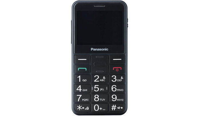 Panasonic KX-TU150 Dual SIM, melns