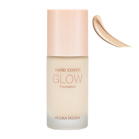 Holika Holika Hard Cover Glow Foundation 01 Warm Ivory