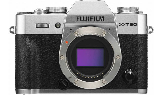 Fujifilm X-T30 kere, hõbedane