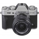 Fujifilm X-T30 + 15-45mm Kit, hõbedane