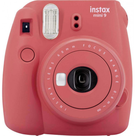 Fujifilm Instax Mini 9, poppy red + Instax Mini paber
