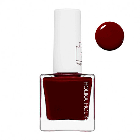 Holika Holika Piece Matching Nails Lacquer RD01 Burgundy High Heel