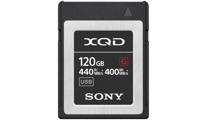 Sony atmiņas karte XQD G 120GB 440/400MB/s