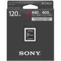 Sony memory card XQD G 120GB 440/400MB/s