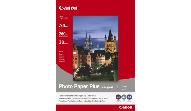 Canon photo paper SG-201 A4 260g 20 sheets