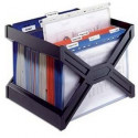 Rippkaante alus Durable Plus 360x270x320mm, must (mahutab ca 30 faili)