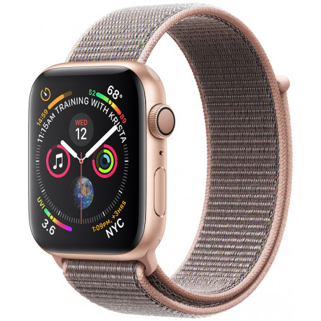 Apple Watch 4 GPS 40mm Sport Loop, pink sand