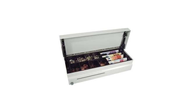 APG »CashPlus« Flip Lid 490, white