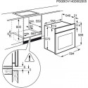 Electrolux built-in oven EZB3410AOX 60L, stainless steel