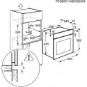 Electrolux EZB3410AOX Oven 60 L, Stainless st