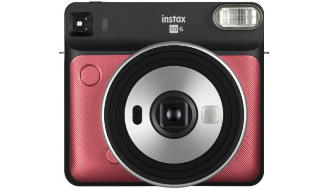 Fujifilm Instax SQ6, rubīna sarkans + fotomateriāls
