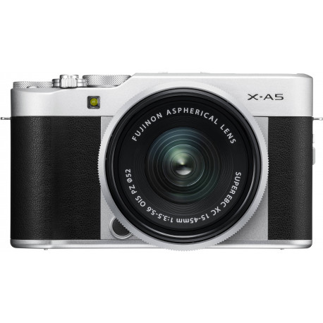 Fujifilm X-A5 + 15-45mm Kit, hõbedane (avatud pakend)