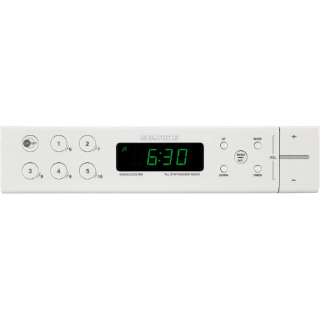 Радио Grundig Sonoclock 690, белое