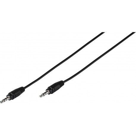 Vivanco kaabel 3,5mm - 3,5mm 1m, must (35810)