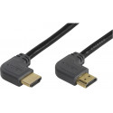 Vivanco kabelis HDMI-HDMI 1,5m leņķa (47106)