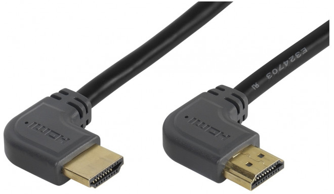 Vivanco kabelis HDMI-HDMI 1,5m leņķa (47106)