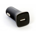 Omega car charger 1xUSB 3000mA Quick Charge, black