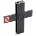 +ID viedkaršu lasītājs USB Blister, melns