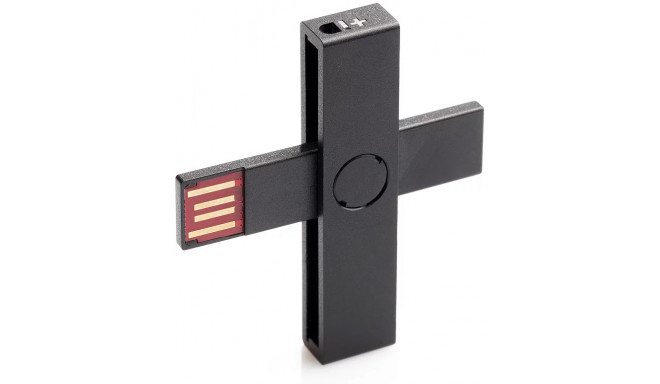 +ID smart card reader USB Blister, black