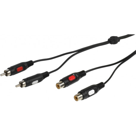 Vivanco kabelis 2xRCA - 2xRCA 2,5m (46018)