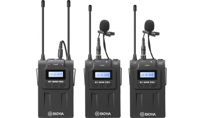 Boya microphone  BY-WM8 Pro-K2 UHF Wireless