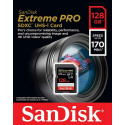 SanDisk memory card SDXC 128GB Extreme Pro V30 U3