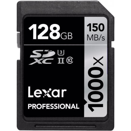 Lexar карта памяти SDXC 128ГБ Pro 1000x UHS-II U3 V60