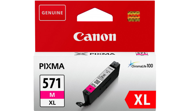 Canon ink cartridge CLI-571XL, magenta