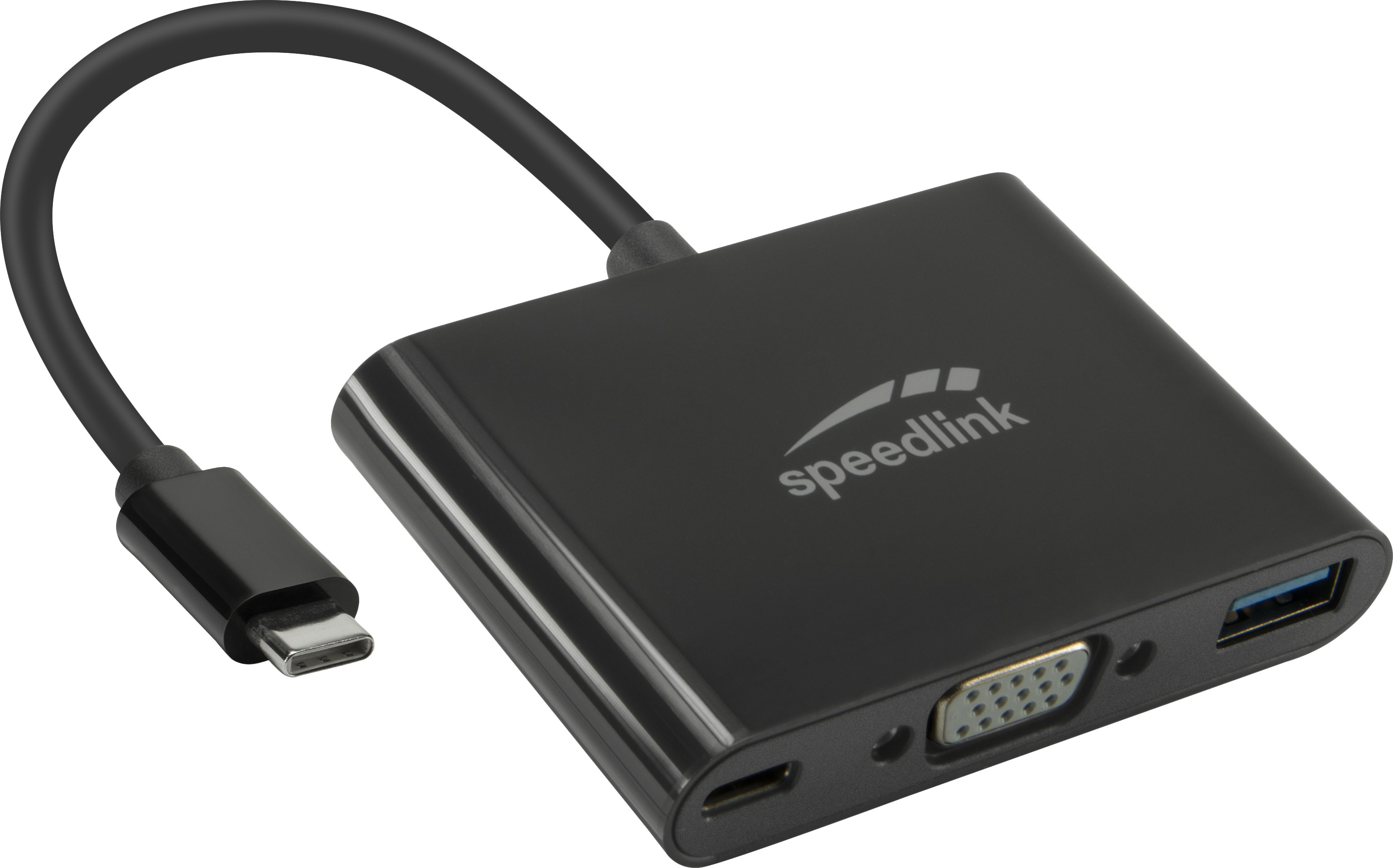 Speedlink adapter USB-C - VGA/USB 3.0/USB-C 3in1 H..