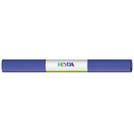 Krepp- paber 50x250cm 32g royal blue, Heyda, Brunnen