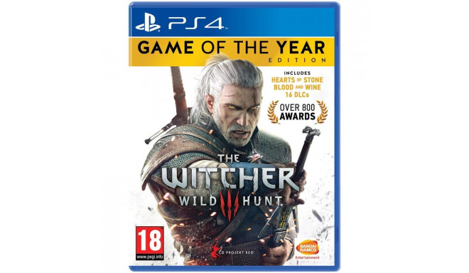 PS4 mäng Witcher 3 Game of the Year Edition
