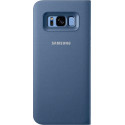 Samsung case LED Flip View Galaxy S8+, blue