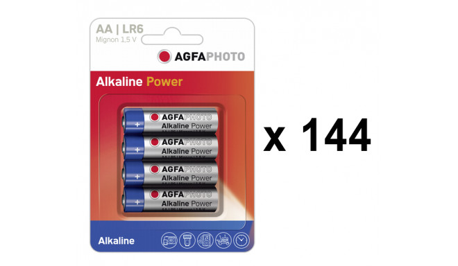 AgfaPhoto battery Mignon AA LR 6 144x4pcs